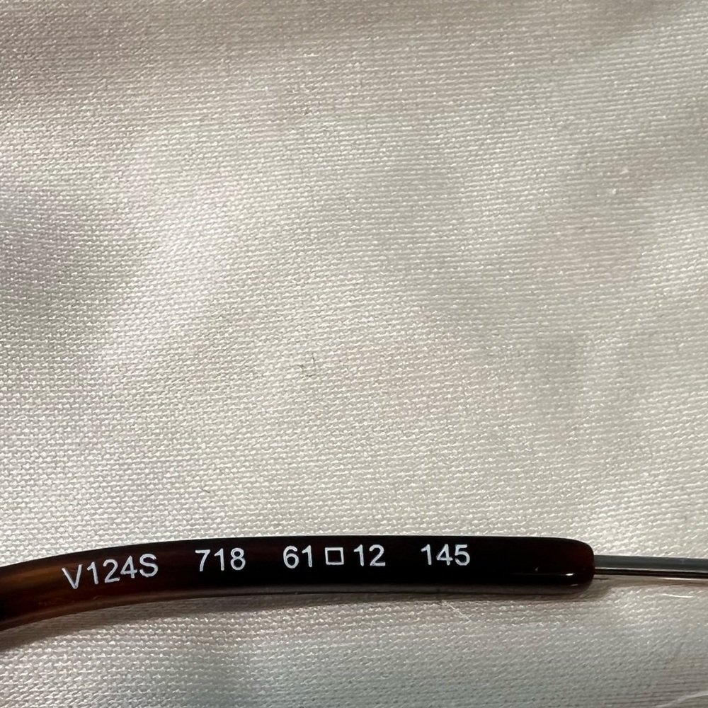 Valentino Silver Aviator Sunglasses - Picture 10 of 16